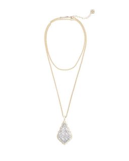 Kendra Scott Aiden Mixed Metal Pendant Necklace