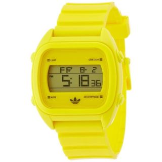 Adidas Mens Sydney Yellow Digital Watch   16172066  