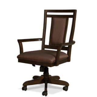Riverside Furniture Promenade Mid Back Desk Chair with Arms