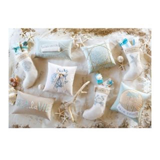Coastal Tidings Starry Spa Stocking by Eastern Accents