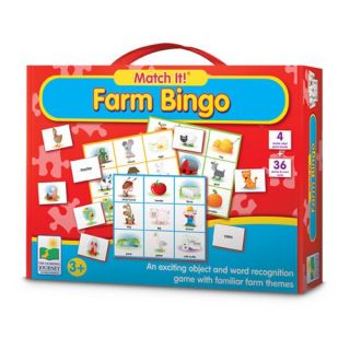 Learning Journey Match It! Farm Bingo