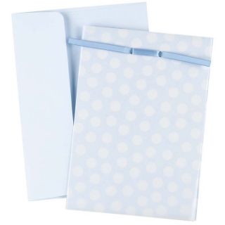 Blue Baby Dots Photo Overlay Invitations (25 Count)   16149957