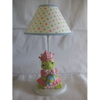 Silly Bear Lighting Froggy Princess 18 H Table Lamp with Empire Shade