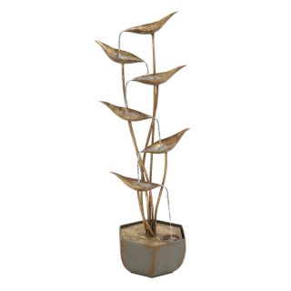 Metal Fountain 15 inches wide x 43 inches high   Shopping