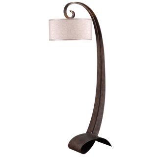 Renard 64 inch Smoked Bronze Arc Floor Lamp