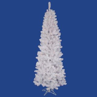 Vickerman 4.5 ft. White Salem Pencil Pre lit Christmas Tree   Christmas Trees