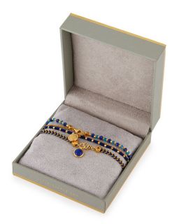 Astley Clarke Intrepid Spirit Charm Bracelets, Set of 3