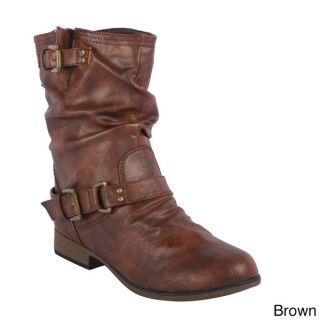 Forever Womens Chapter 33 Mid calf Slouch Boots