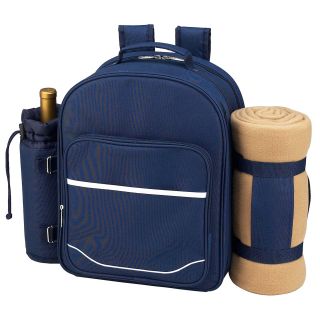 Picnic At Ascot Picnic Backpack for 4 with Blanket   Picnic Baskets & Coolers