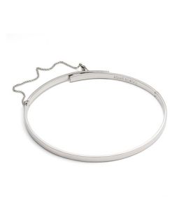 Eddie Borgo Extra Thin Safety Chain Choker Necklace