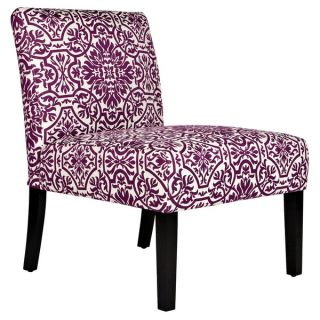 angelo:HOME Bradstreet Modern Damask Provence Purple Upholstered