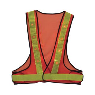 Grip LED Safety Vest, Model# 30282