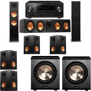 Klipsch RP 280F Tower Speakers RP 450C PL 200 7.2 Pioneer Elite SC 85