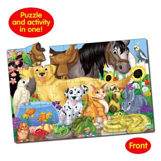 Learning Journey Puzzle Doubles Fun Facts! Animal Friends