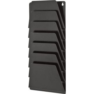 Sandusky Buddy 7-Pocket Wall Rack, Model# 4810-4  Organizers