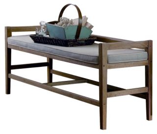 Paula Deen Down Home Bed Bench   Oatmeal   Bedroom Benches