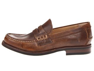 Frye Greg Penny Tan Antique Pull Up