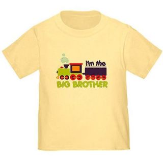CafePress Baby Toddler Boy Train Big Brother T Shirt