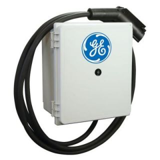 GE EV Charger Indoor/Outdoor Level 2 DuraStation Wall Mount with 18 ft. Cord EVDSWGH CP01