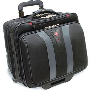 SwissGear Granada Wheeled Case for 17" Laptops, Black