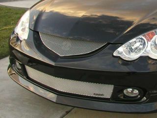 2002 2004 ACURA RSX LOWER GRILLE (with factory fog lamps) (Aluminum Silver)