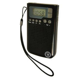 UST Weather Band AM/FM Radio, Black