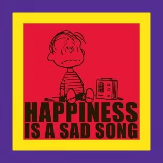 Marmont Hill   Happiness is a Sad Song Peanuts Print on Canvas
