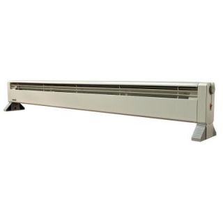 Fahrenheat 34 in. 750 Watt 120 Volt Hydronic Portable Baseboard Heater with Thermostat FHP0750T