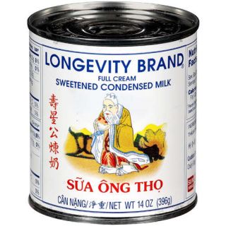 Longevity Brand: Sweetened Condensed Milk, 14 Oz
