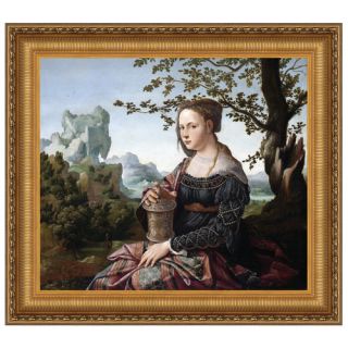 Mary Magdalene, 1530 Framed Original Painting by Design Toscano