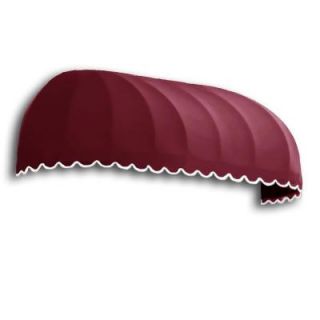 AWNTECH 8 ft. Chicago Window/Entry Awning (44 in. H x 36 in. D) in Burgundy CC33 8B