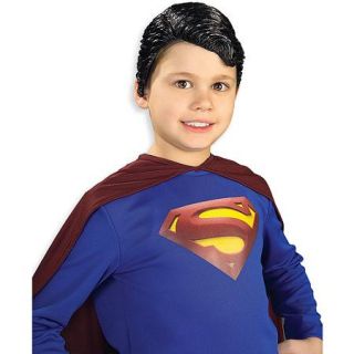 Superman Vinyl Wig Child Halloween Accessory