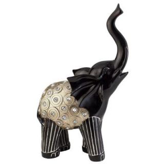 ORE International 15.25 in. H Amber Twilight Traditional Elephant Decorative Piece K 4245 D1