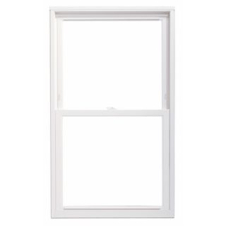 ThermaStar by Pella Vinyl Double Pane Annealed Replacement Double Hung Window (Rough Opening: 27.75 in x 57.75 in Actual: 27.5 in x 57.5 in)