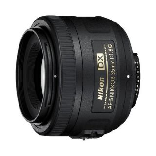 Nikon AF S DX Nikkor 35mm f/1.8G Prime Lens   Black