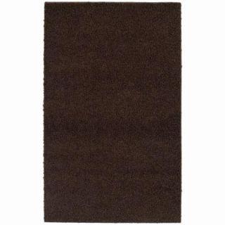 Garland Rug Southpointe Shag Chocolate 7 ft. 6 in. x 9 ft. 6 in. Area Rug SP 00 RA 7696 03