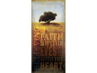 Faith Poster Print by Cory Steffen (17 x 36)