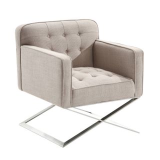 Chilton Lounge Chair in Gray by Wade Logan