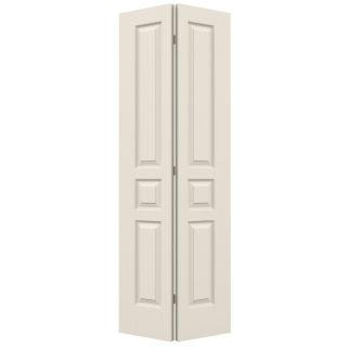 ReliaBilt Hollow Core 3 Panel Square Bi Fold Closet Interior Door (Common: 28 in x 80 in; Actual: 27.5 in x 79 in)