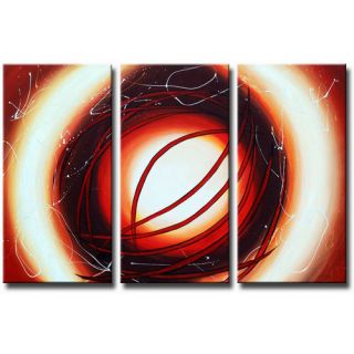 Eye See You 3 Piece Original Painting on Canvas Set by White Walls