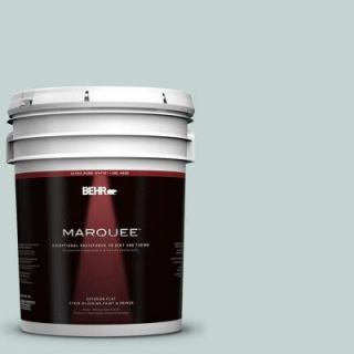 BEHR MARQUEE 5 gal. #490E 3 Celtic Gray Flat Exterior Paint 445005