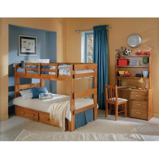 Twin over Twin Standard Bunk Bed with Underbed Storage by Chelsea Home