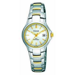 Pulsar Womens Night Out Yellow goldplated stainless steel Quartz