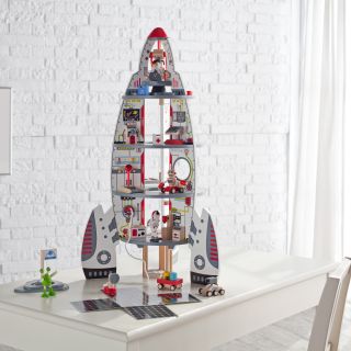 Hape Discovery Spaceship and Lift Off Rocket   Playsets & Toy Figures