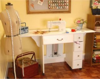 Arrow Auntie Em Sewing Cabinet with Air lift mechanism   Sewing Furniture