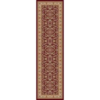 Concord Global Trading Williams Collection Izmir Red 2 ft. 2 in. x 7 ft. 10 in. Rug Runner 75602