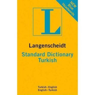 Langenscheidt New Standard Turkish Dictionary: Turkish english, English turkish