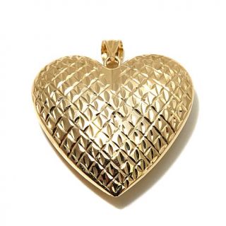 Michael Anthony Jewelry® 10K Reversible Heart Pendant   7637294