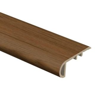 Zamma Castano 3/4 in. Thick x 2 1/8 in. Wide x 94 in. Length Vinyl Stair Nose Molding 015543517