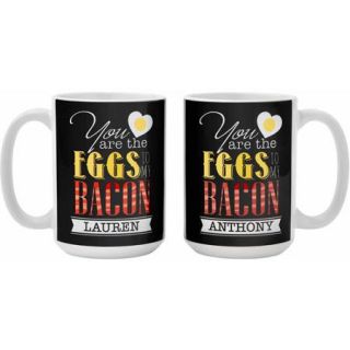 Personalized Like Eggs and Bacon Mug, Set of 2